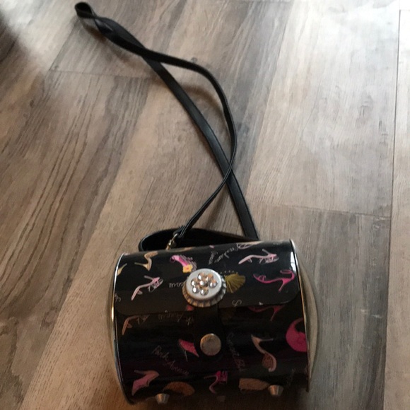 Bags Hard Case Purse With Shoulder Strap Poshmark